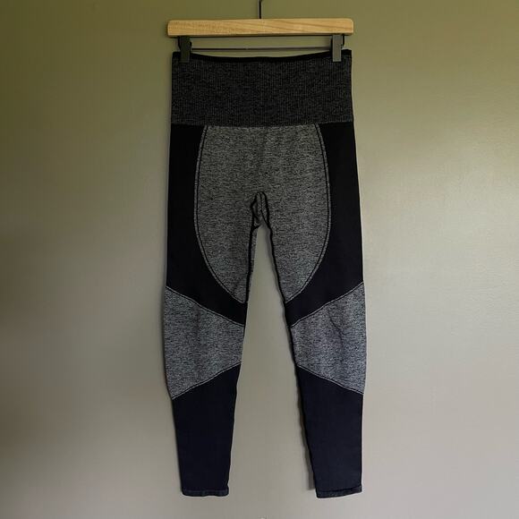 THIRDLOVE Flex Seamless Compression Legging Heather Grey Size Large High Waisted - Picture 4 of 15